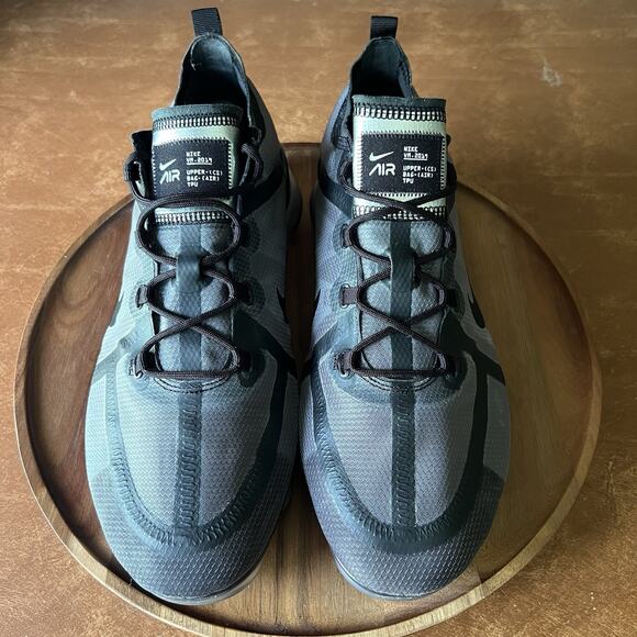 Nike Air Vapormax Men's 13 Ghost Black Running Athletic Gym Shoes Sneakers - Picture 6 of 16